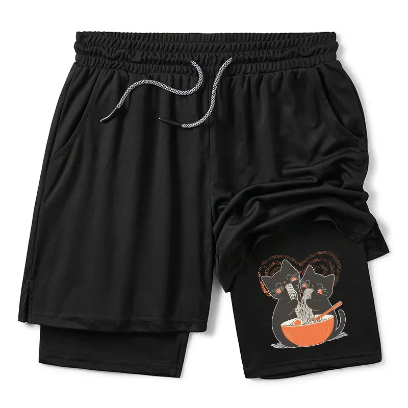 Kyoto-Lion Let's Eat Ramen Together Training Shorts