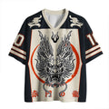 Japanese Dragon Print Mesh Jersey Gift Idea