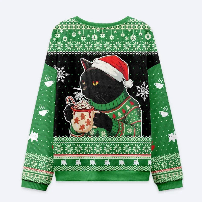 Japanese Christmas ugly sweatshirt gift