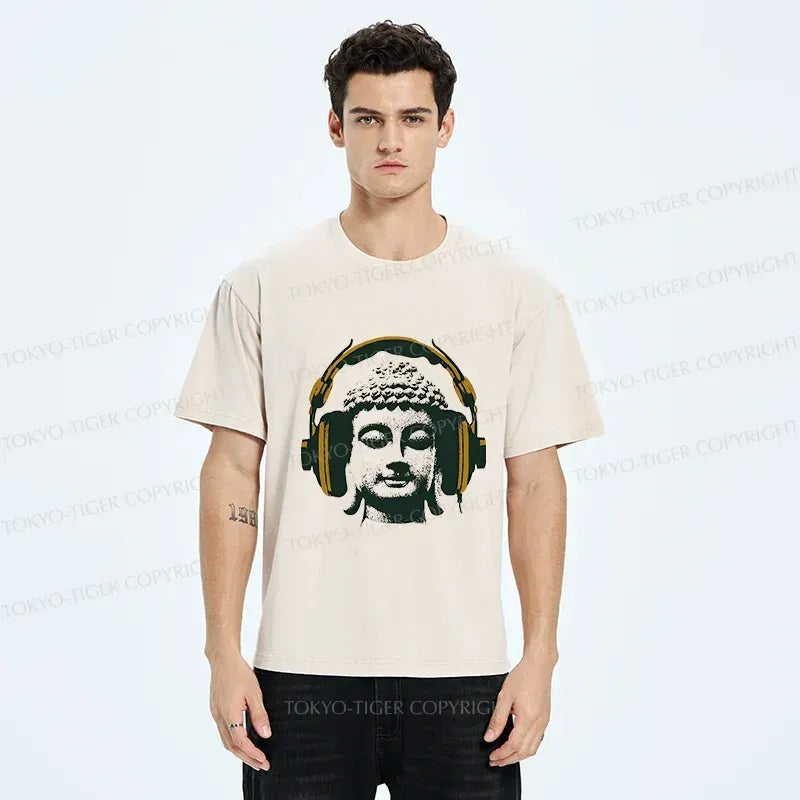 Kyoto Lion Washed Tee Streetwear
