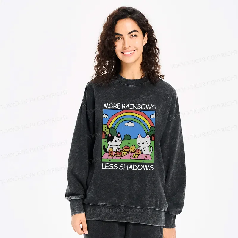 Japanese washed sweatshirt for daily wear