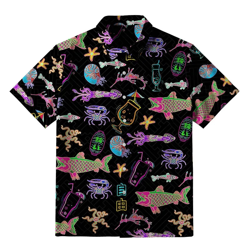 trending Kyoto-Lion shirt for beach