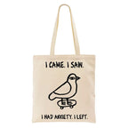 Japanese Funny Meme Bird Tote Bag