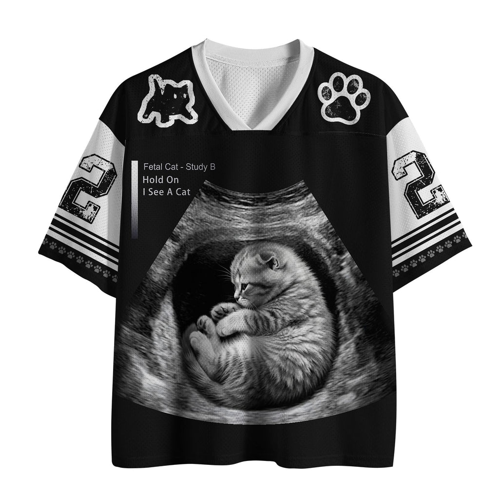 Kyoto-Lion Hold On I See A Cat Mesh Jersey