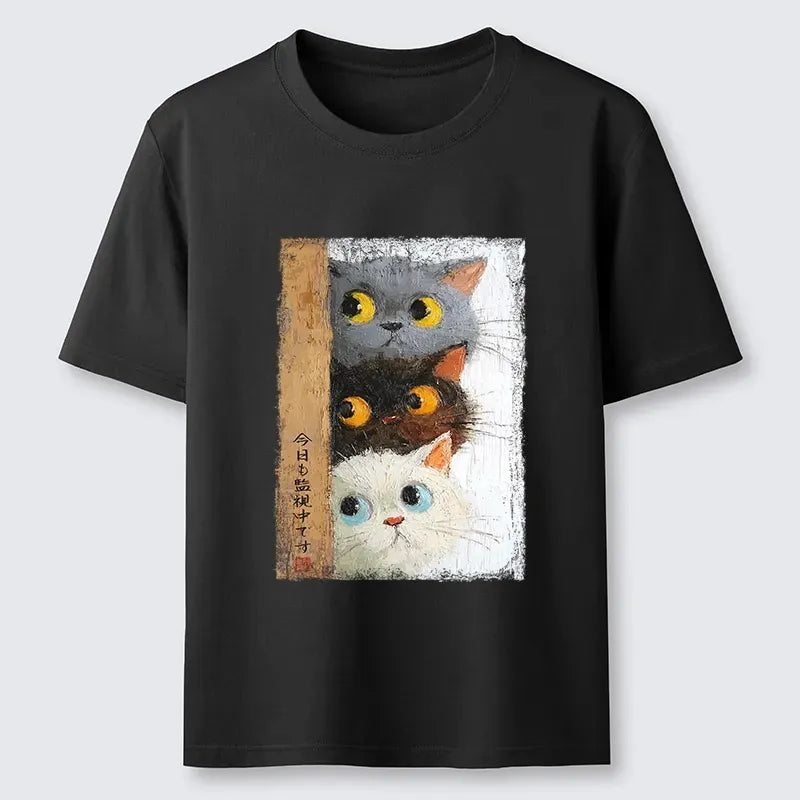 Three Cute Cats Classic T-Shirt