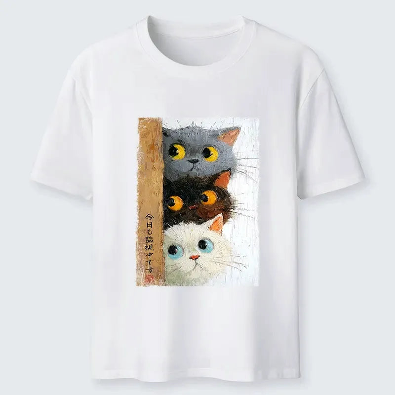 Three Cute Cats Classic T-Shirt