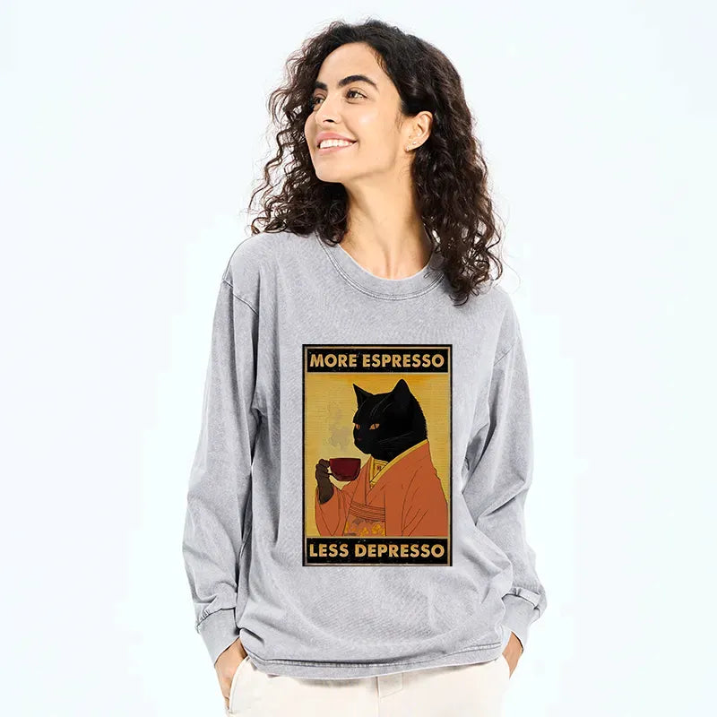 Comfortable unisex long sleeve shirt for daily wear