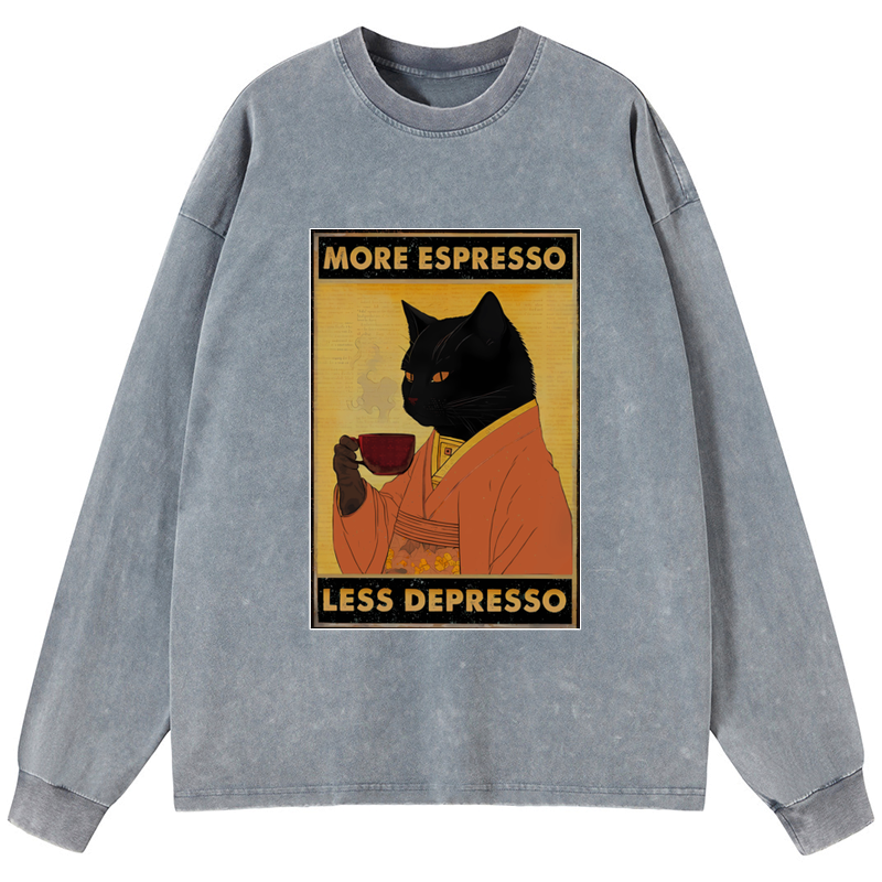 Increase espresso decrease distress unisex t-shirt