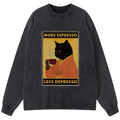 Increase espresso decrease distress unisex t-shirt