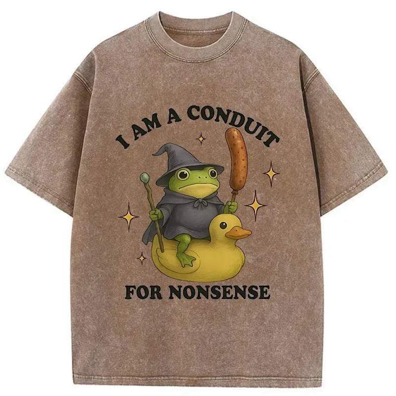 Trending Kyoto-Lion Washed Frog Tee
