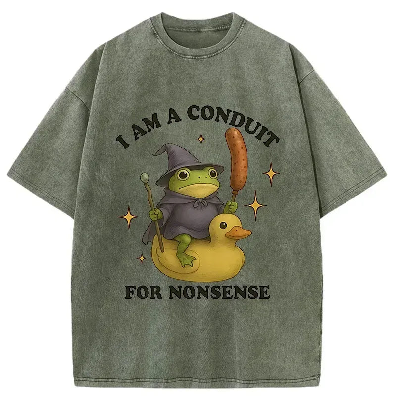Trending Kyoto-Lion Washed Frog Tee