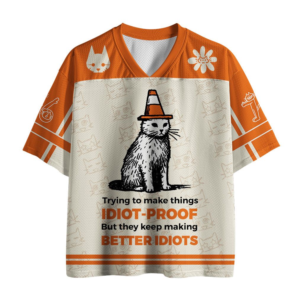 Kyoto Lion Mesh Jersey for Daily Wear