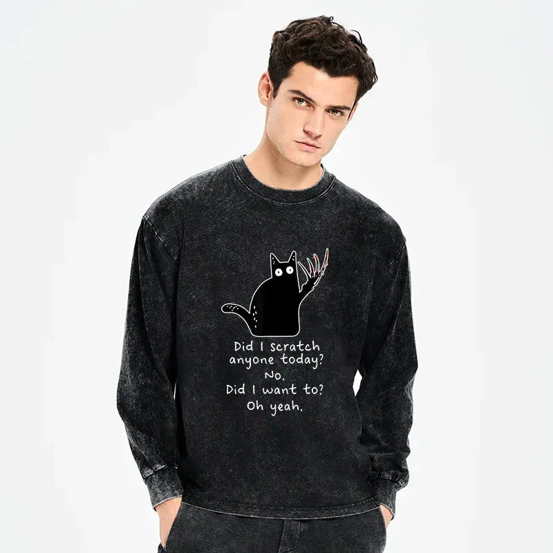Unisex long sleeve shirt with Japanese art