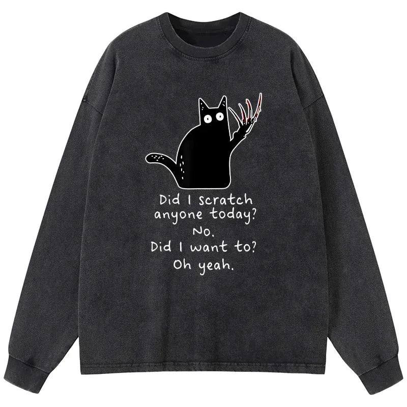Unisex long sleeve shirt with Japanese art