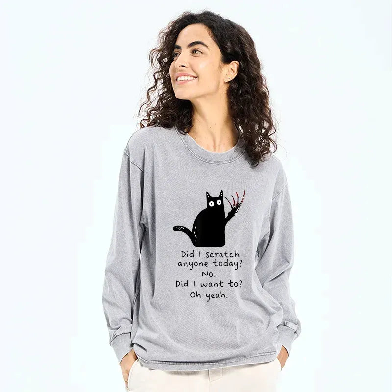 Unisex long sleeve shirt with Japanese art