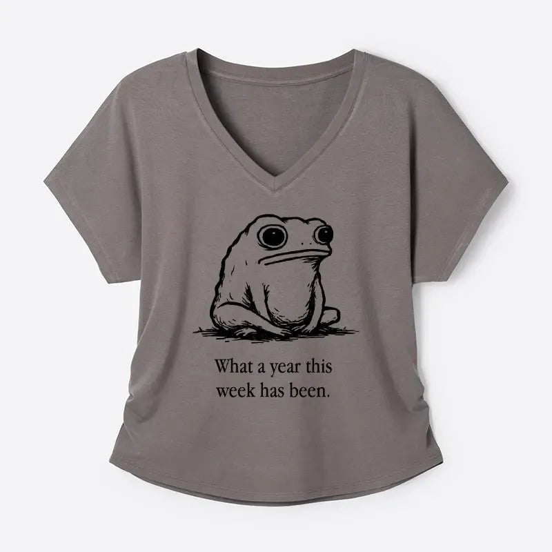 Kyoto-Lion This Week Feels Like A Whole Year Modal Dolman Sleeve T-Shirt