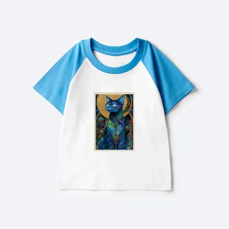 Best Seller Japanese Cat Kids Tee