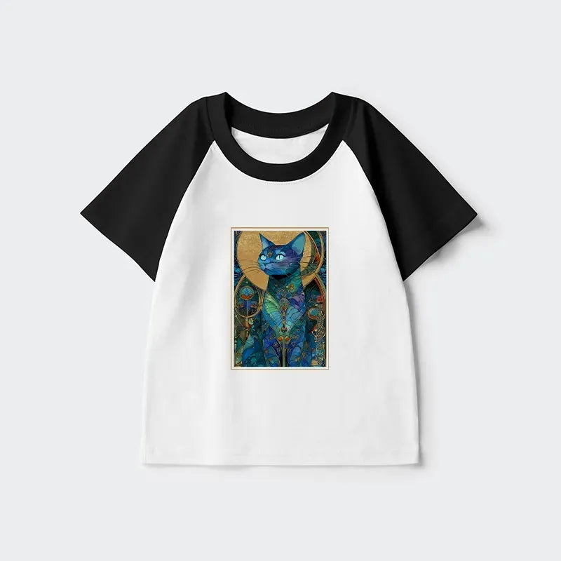 Best Seller Japanese Cat Kids Tee