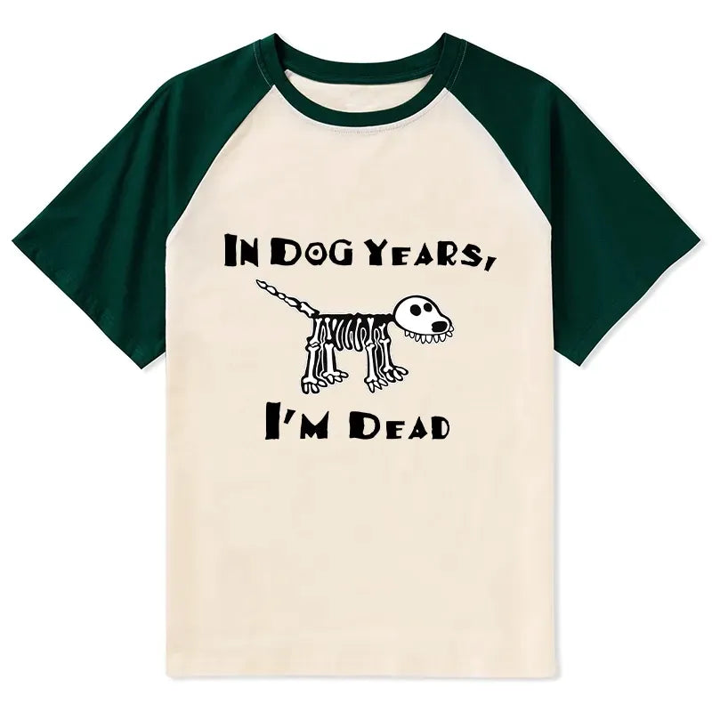 old dog dead in dog years vibe tee on sale