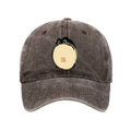 Kyoto-Lion Grumpy Frog Japanese Washed Cap