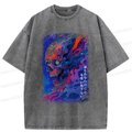 Ukiyoe Skeleton Unisex Cotton T-Shirt