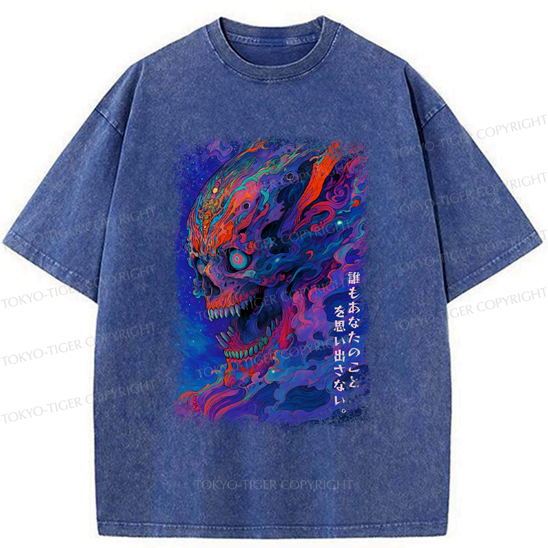 Ukiyoe Skeleton Unisex Cotton T-Shirt