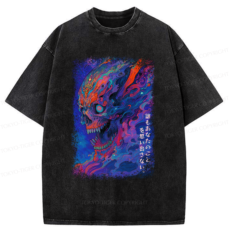 Ukiyoe Skeleton Unisex Cotton T-Shirt