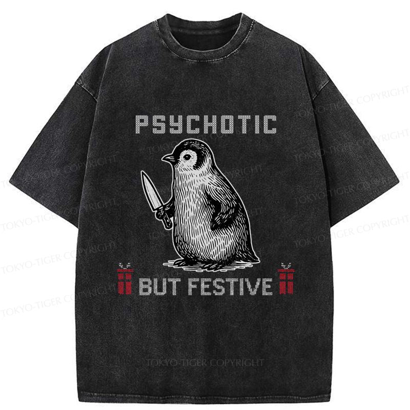 Washed Retro Japanese T-Shirt for Party