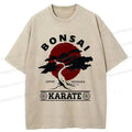 Vintage Japan Unisex Cotton T-Shirt with Bonsai