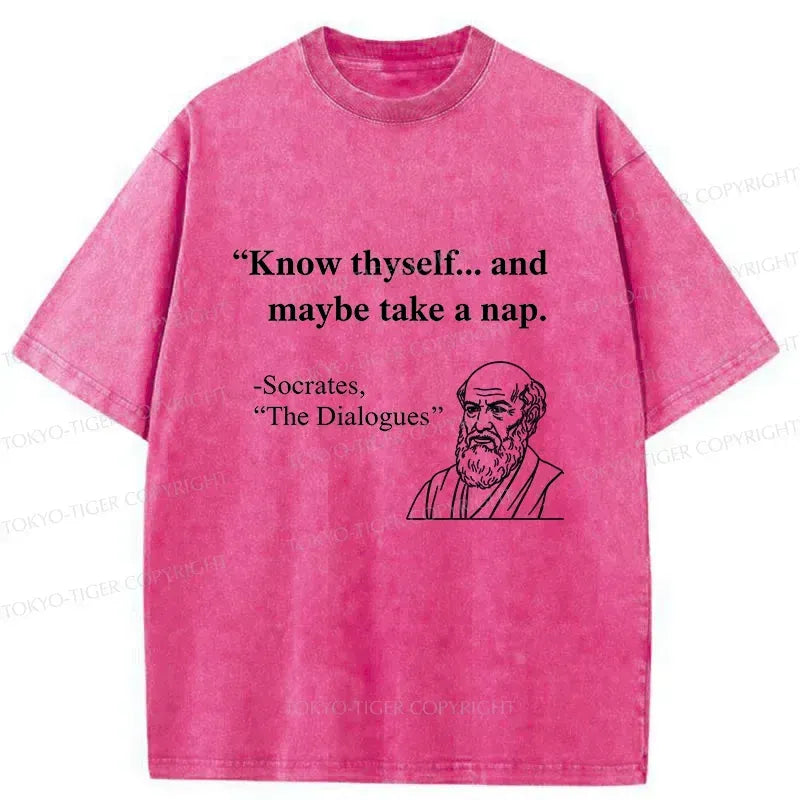 Kyoto Lion washed cotton tee with free shipping