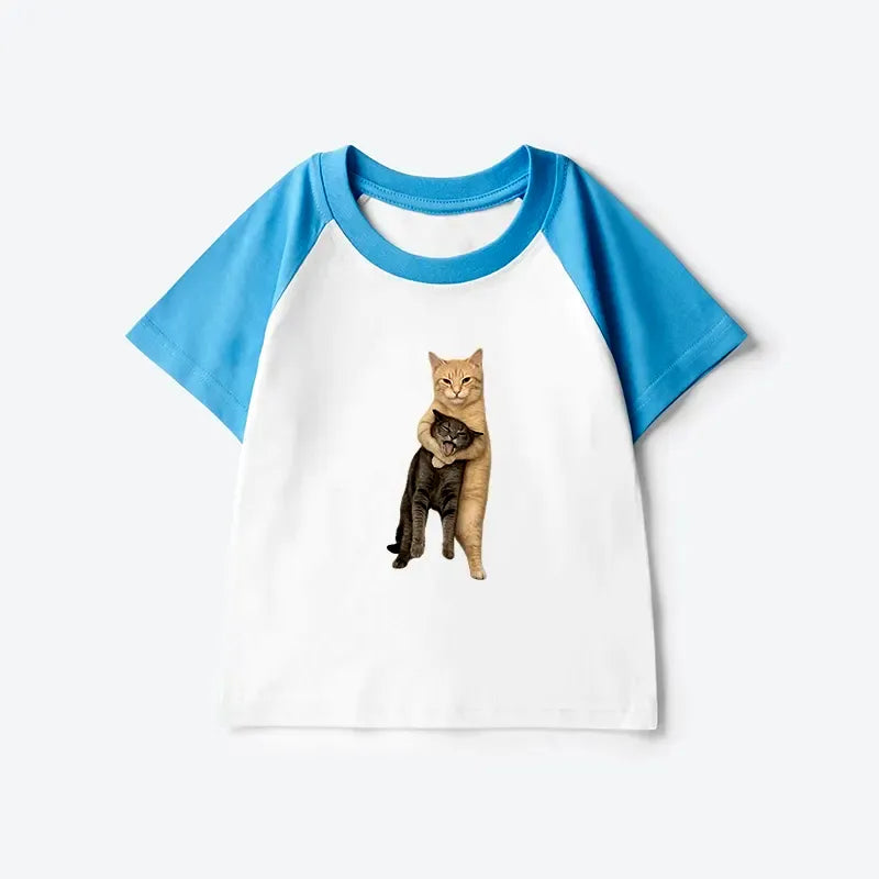 japanese cat raglan for kids
