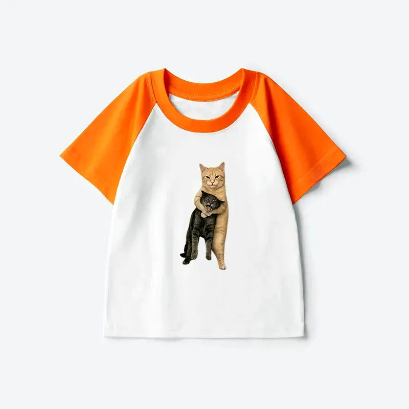 japanese cat raglan for kids