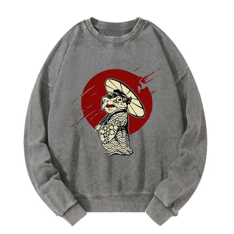 Kyoto lion frog monster hoodie gift idea