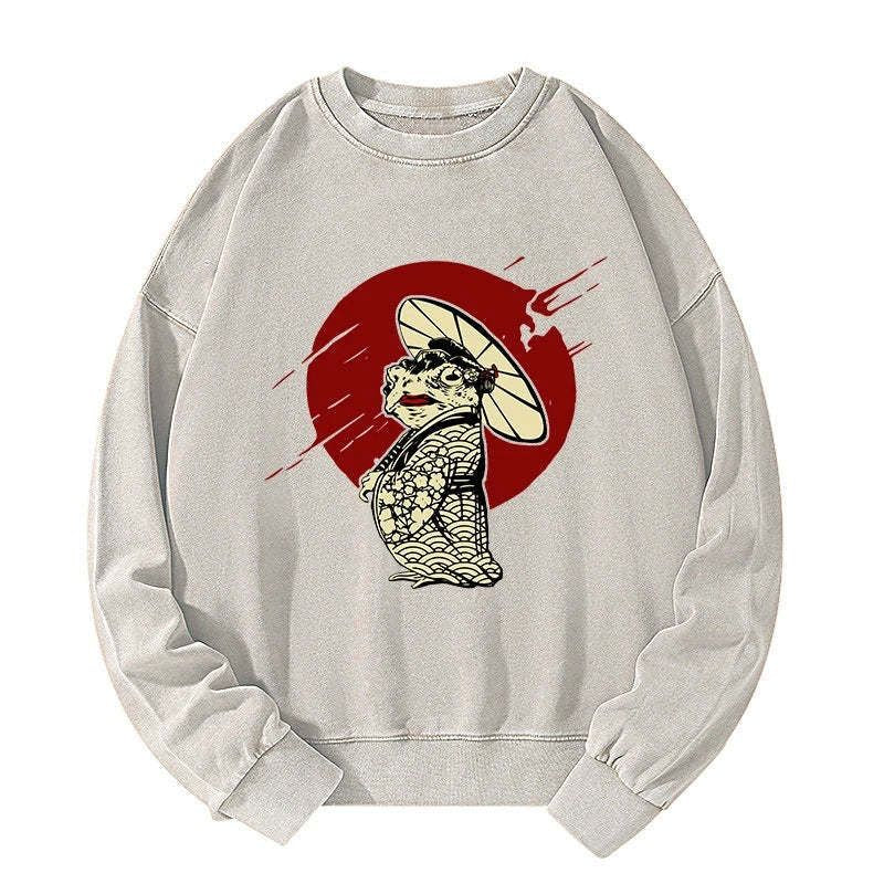 Kyoto lion frog monster hoodie gift idea