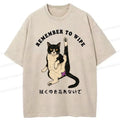 Remember To Wipe Funny T-Shirt for Unisex