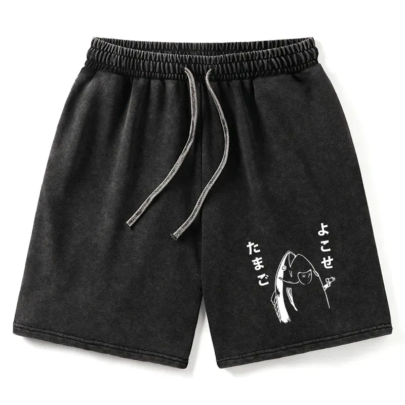 Comfortable Unisex Japanese Fish Shorts
