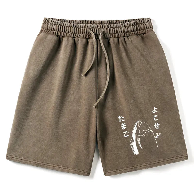 Kyoto Lion Fish Shorts for Casual Wear