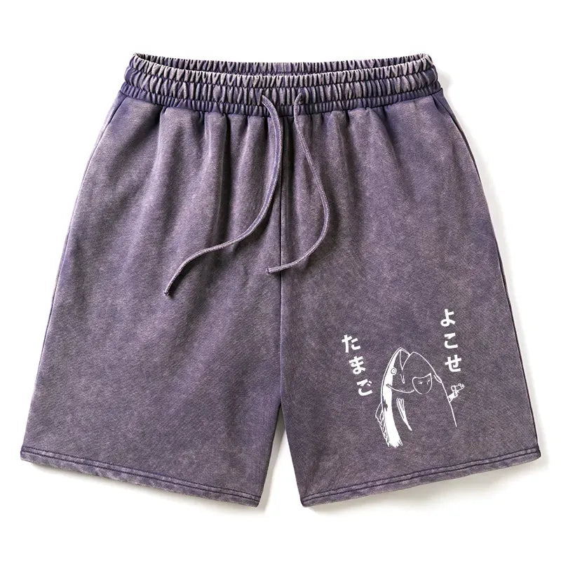 Kyoto Lion Fish Shorts for Casual Wear