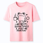 funny frog fart classic t-shirt