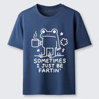 funny frog fart classic t-shirt