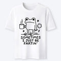 funny frog fart classic t-shirt