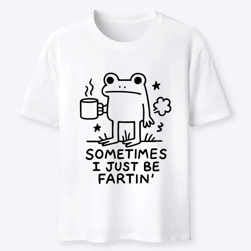 funny frog fart classic t-shirt