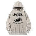Kyoto-Lion Avoid Conversation Washed Hoodie