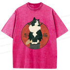 Cute Ninja Cat Japanese T-Shirt