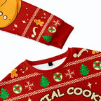 kyoto lion cookie tester christmas sweatshirt