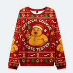 kyoto lion cookie tester christmas sweatshirt