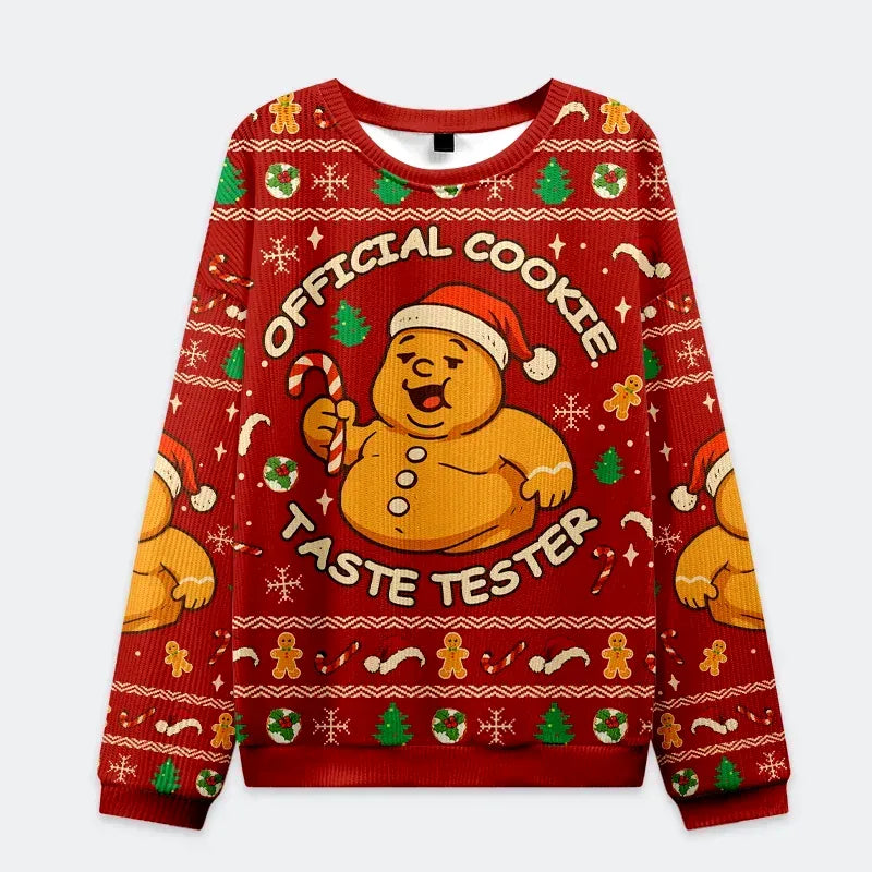 kyoto lion cookie tester christmas sweatshirt