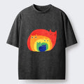 Kyoto Lion Cat Shirt Free Shipping