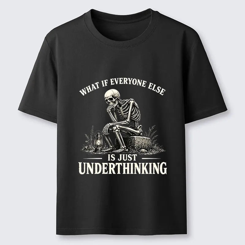 Kyoto-Lion Skeleton Deep Thought Meme Classic T-Shirt