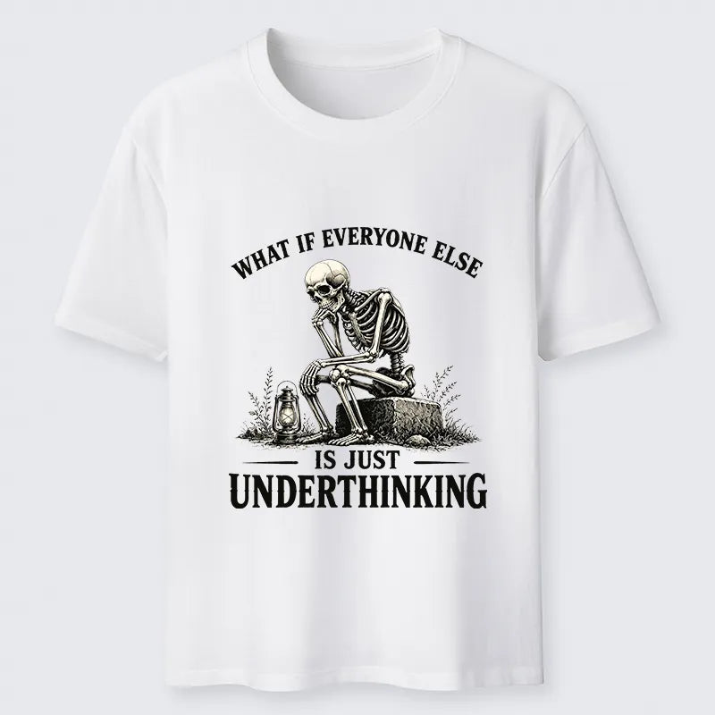 Kyoto-Lion Skeleton Deep Thought Meme Classic T-Shirt